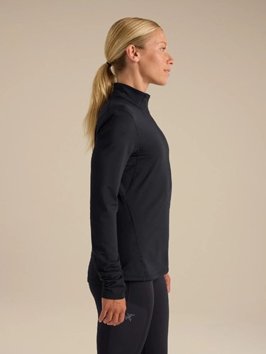 Arc'teryx Rho Zip Neck W - Black