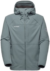 Mammut Ultimate Comfort SO Hooded Jacket - Strata - Men's Softshell Jacket