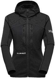 Mammut Eiger Nordwand Advanced ML Hooded Jacket - Black - Women's Fleece Jacket