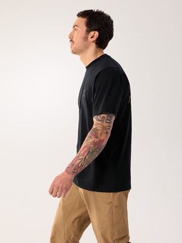 Arc'teryx Kragg SL Cotton Bird Word SS M - 24K Black