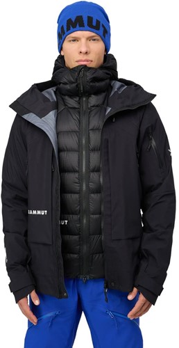 Mammut Eiger Nordwand Light Down IN Hooded Jacket M - Black