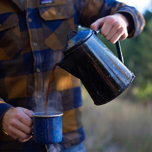 GSI Outdoors Coffee Pot 8 Cup - Blue