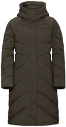 Jack Wolfskin Marienplatz Coat - Obsidian Moss - Women's Parka