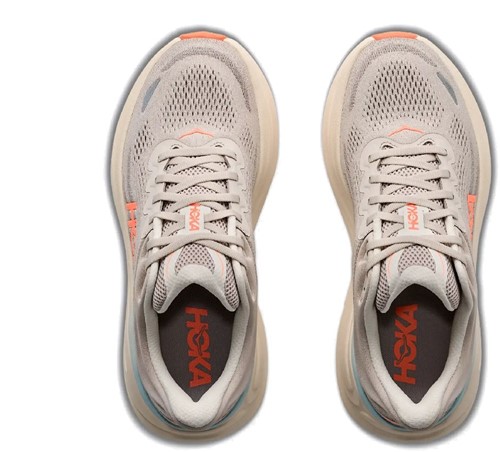 Hoka W Bondi 9 - River Rock Grey/Mineral Ore