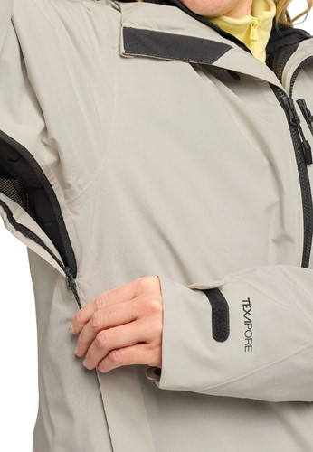 Jack Wolfskin Flowline 3-in-1 Jacket W - Pale Sand