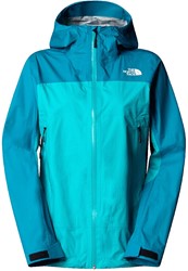The North Face Dryvent Signal 2.5L Jacket - Galactic Blue/Deep Teal - Women's Hardshell Jacket