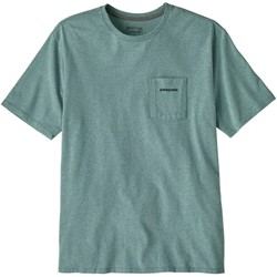 Patagonia Boardshort Logo Pocket Responsibili-Tee - Blue Sage - Men's T-Shirt