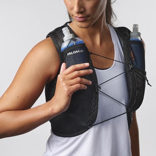Salomon Active Skin 4 Women Set - Black/Metal