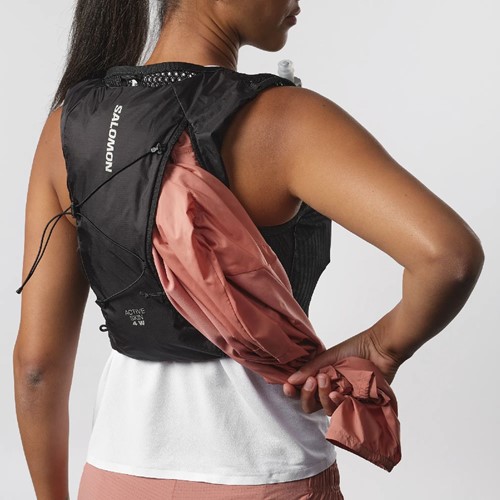 Salomon Active Skin 4 Women Set - Black/Metal