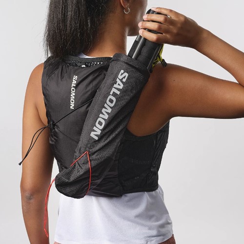 Salomon Active Skin 4 Women Set - Black/Metal