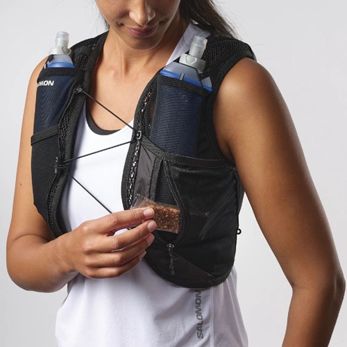 Salomon Active Skin 4 Women Set - Black/Metal