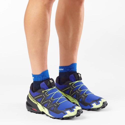 Salomon Speedcross 6 - Bluing/Black/Acid Lime