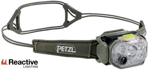 Petzl Headlamp Swift RL - Jungle Green