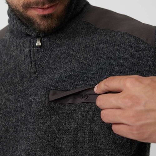 Fjallraven Koster Sweater M Dark Grey M Twinseasons AT