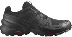 Salomon Speedcross 6 GTX - Black/Black/Phantom - Men's Trail Running Shoes