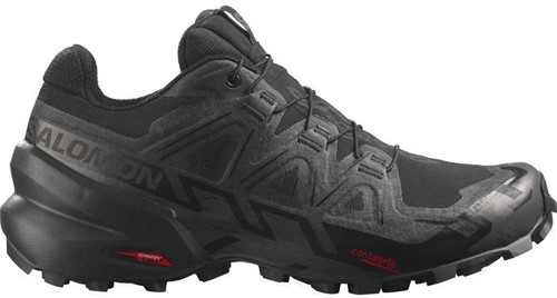 Salomon Speedcross 6 GTX W - Black/Black/Phantom - 39 1/3 (UK 6)