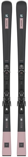 Salomon S/Max N°8 + M10 L80 B - Black/Pink Gold Metallic/Silver Metallic - 160 cm
