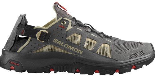 Salomon Techamphibian 5 - Pewter/Moth/Fiery Red - 44 2/3 (UK 10)