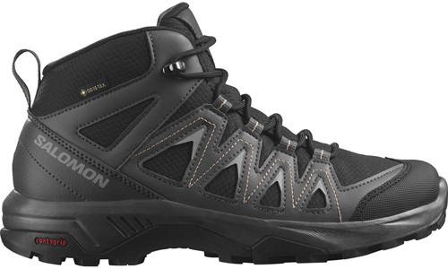 Salomon X Braze Mid GTX W - Black/Magnet/Hazelnut - 41 1/3 (UK 7.5)