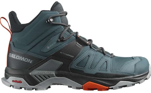 Salomon X Ultra 4 Mid GTX - Stargazer/Black/Scarlett Ibis - 41 1/3 (UK 7.5)