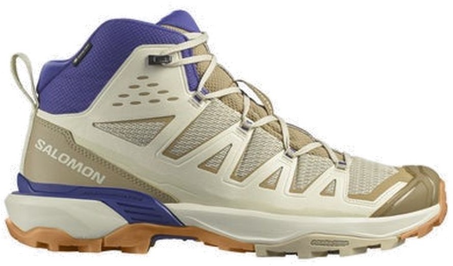 Salomon X Ultra 360 Edge Mid GTX Bleached Sand Kelp Spectrum Blue 44 2 3 UK 10 Twinseasons AT