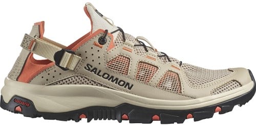 Salomon Techamphibian 5 W - White Pepper/Bleached Sand/Living Coral - 39 1/3 (UK 6)