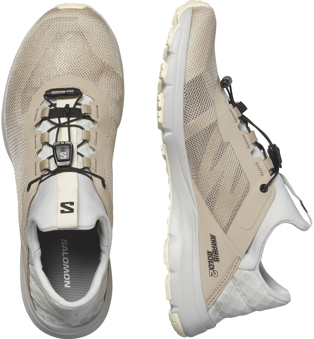 Salomon Amphib Bold 2 W White Pepper Glacier Gray Transparent Yellow 42 2 3 UK 8.5 Twinseasons AT