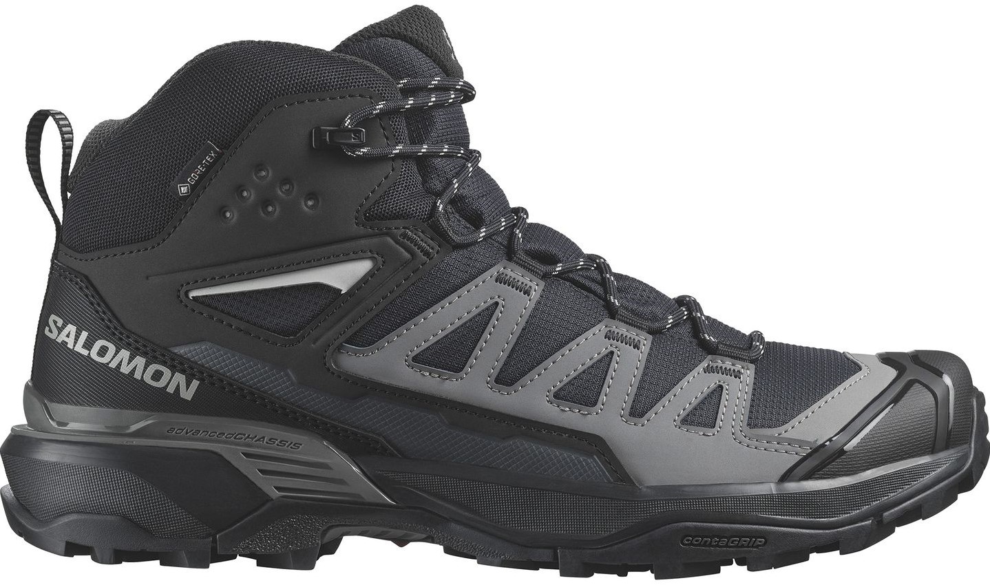 Salomon X Ultra 360 Mid GTX Black/Magnet/Pewter 42 2/3 (UK
