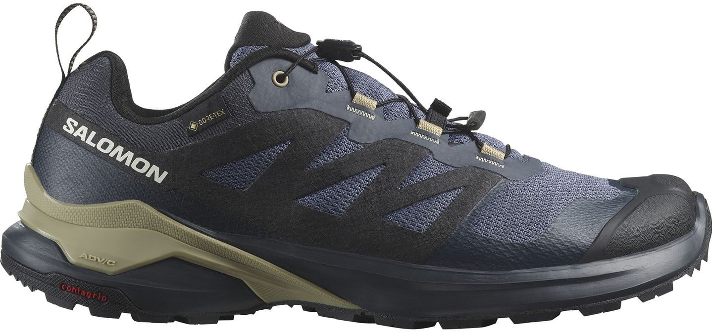 Salomon X Adventure GTX Grisaille Black Slate Green 44 2 3 UK 10