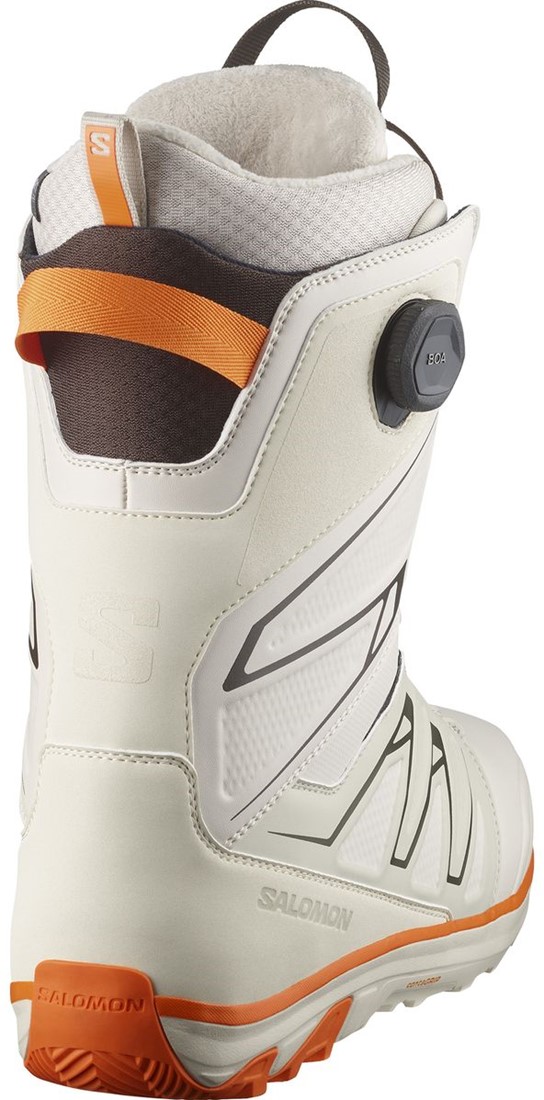 Salomon Launch BOA SJ BOA Rainy Day/Birch/Vibrant Orange 42