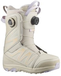 Salomon Ivy BOA SJ BOA - Cream/Peach Fuzz/Orchid Petal - Snowboardschuhe Damen
