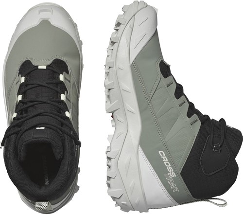 Salomon Crosstrak WP W - Agave Green/Black/Canary Green