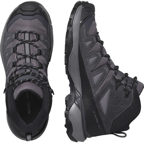 Salomon X Ultra 360 Leather Mid GTX W - Sharkskin/Nine Iron