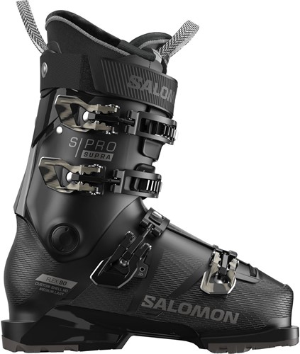 Salomon S/Pro Supra 90 W GW - Black/Light Bronze Metal - 25/25.5