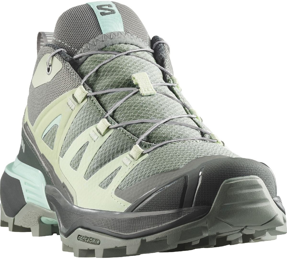 Salomon X Ultra 360 W Green Milieu/Urban Chic/Clearly Aqua 42