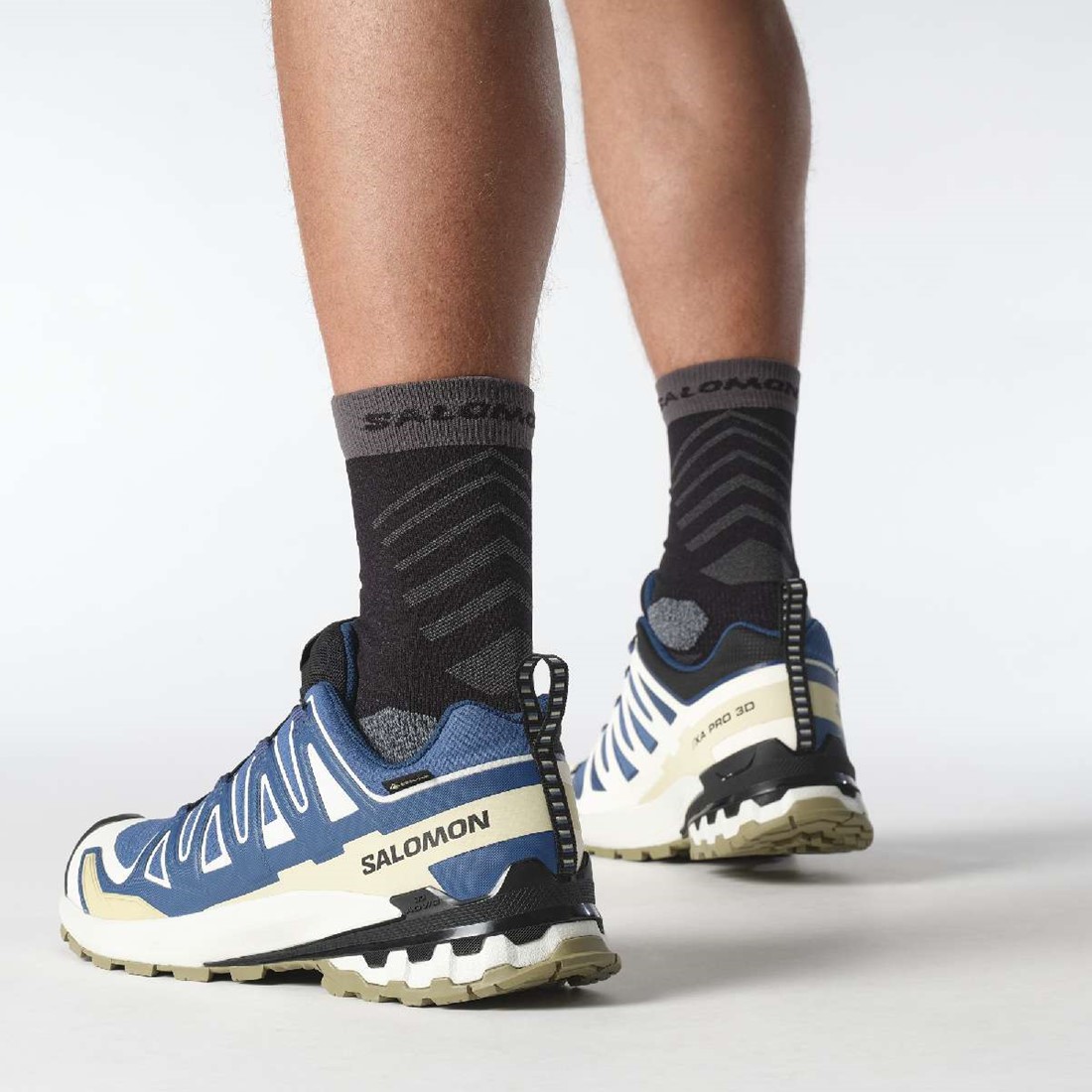 Salomon Xa Pro 3D v9 GTX - Dark Blue/Icicle/Aloe - 48 (UK