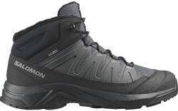 Salomon X-Adventure Coldrush WP - Asphalt/Black/Alloy - Men's Winter Shoes