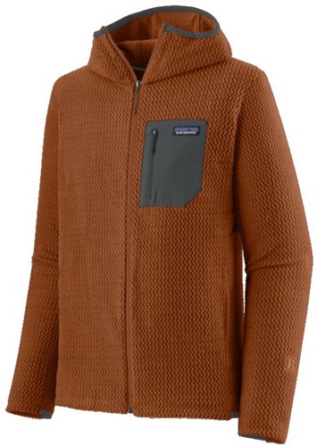 Patagonia M's R1 Air Full-Zip Hoody - Robin Brown - M
