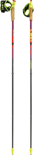 Leki Ultratrail FX.One SL - Bright Red/Violet/Neon Yellow