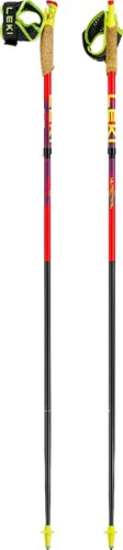 Leki Ultratrail FX.One - Bright Red/Violet/Neon Yellow
