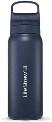 LifeStraw Go Series - Stainless Steel - 700 ml - Aegean Sea Blue