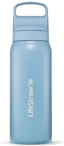 LifeStraw Go Series - Stainless Steel - 700 ml - Icelandic Blue