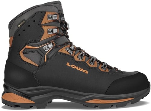 Lowa Camino Evo GTX Wide Black Orange 44 UK 9.5 Twinseasons AT