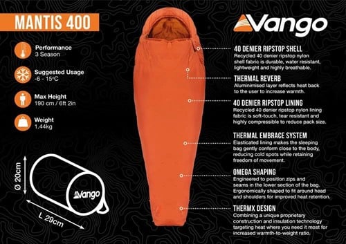 Vango Mantis 400