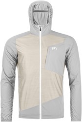 Ortovox Trace Windbreaker Jacket - White Tea - Men's Windbreaker
