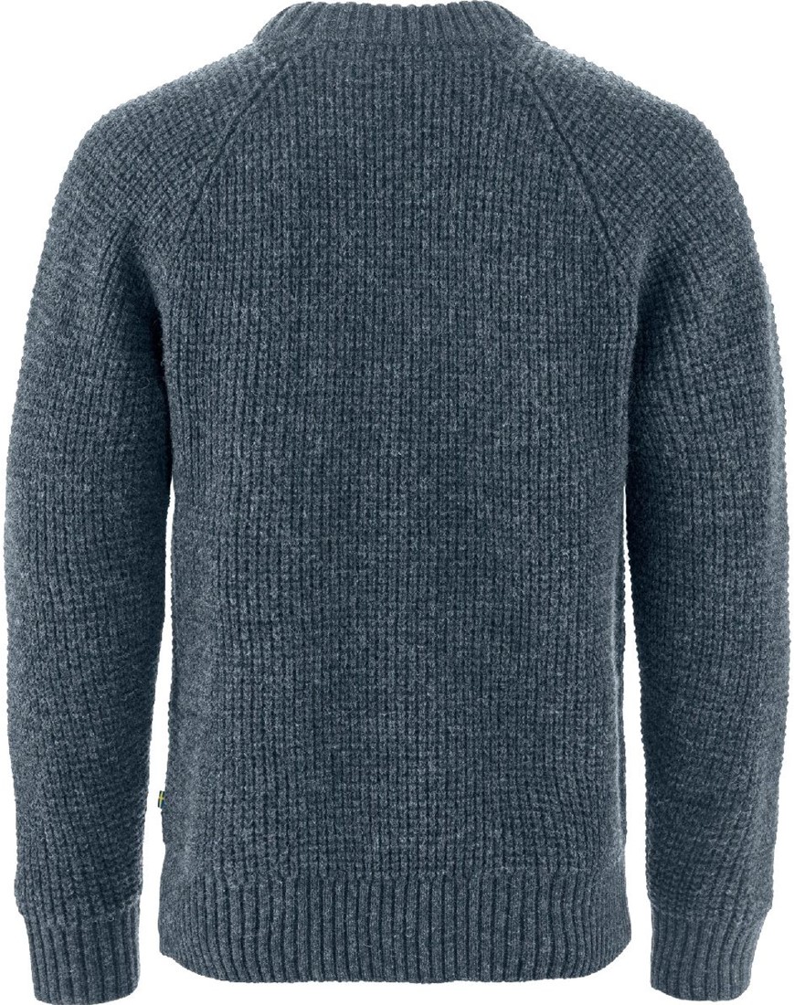 PROV WAFFLE RAGLAN THERMAL GREY/NAVY Waffle-Knit Thermal Shirts