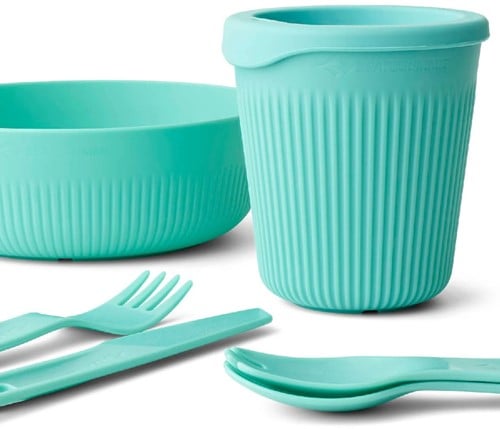 Sea To Summit Passage Dinnerware Set - Blue - 6 pcs