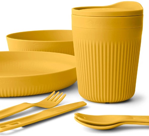 Sea To Summit Passage Dinnerware Set - Yellow - 7 pcs