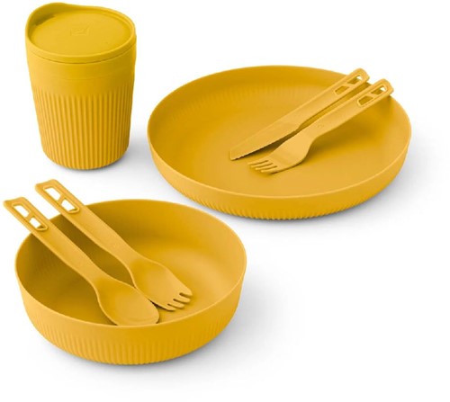 Sea To Summit Passage Dinnerware Set - Gelb - 7 pcs