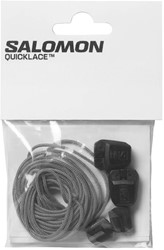 Salomon Quicklace Kit - Silver/Black/Black